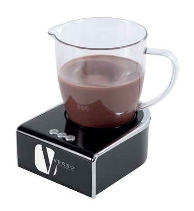 emulsionatore ciokoshake per cioccolato e latte con prodotti buste monodose